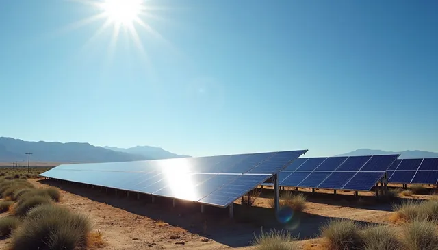 Ground mount solar installation