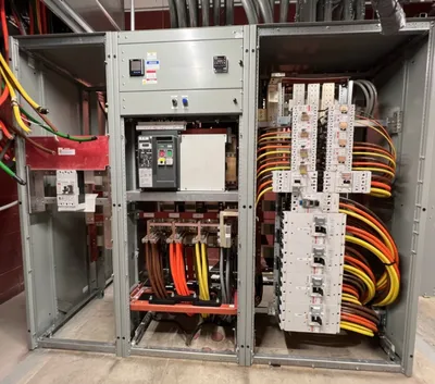 Professional electrical switchgear upgrade installation for commercial buildings - Keen Energy Southern California electrical services